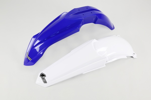 Kit Parafanghi OEM Color per Yamaha YZ 125 (2002-14) - YZ 250 (2002-14) - PLASTICHE REPLICA - YAFK312-999W - Ufo Plast