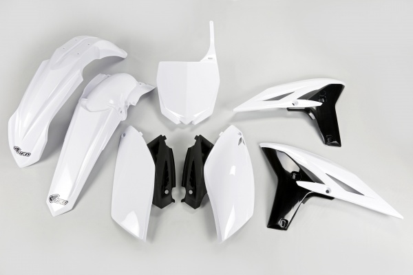 Kit Plastiche bianco per Yamaha YZF 250 (2010) - PLASTICHE REPLICA - YAKIT308-046 - Ufo Plast