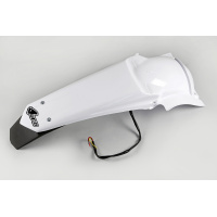 Parafango Posteriore bianco per Yamaha WRF 250 (2007-14) - WRF 450 (2007-15) - PLASTICHE REPLICA - YA03889-046 - Ufo Plast