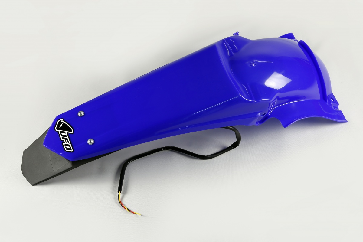 Parafango Posteriore blu per Yamaha WRF 250 (2007-14) - WRF 450 (2007-15) - PLASTICHE REPLICA - YA03889-089 - Ufo Plast