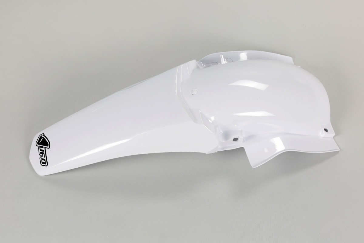 Parafango Posteriore bianco per Yamaha YZF 250 (2003-05) - YZF 450 (2003-05) - PLASTICHE REPLICA - YA03863-046 - Ufo Plast