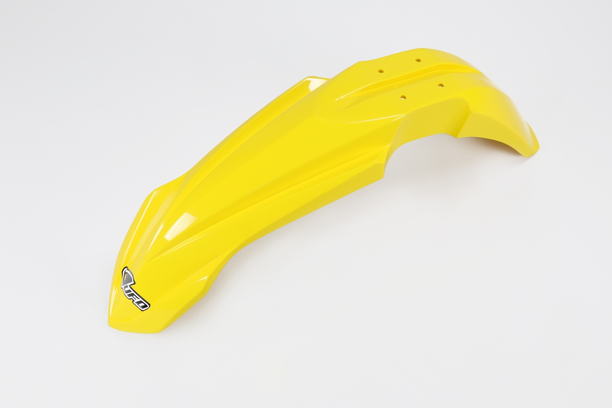 Parafanghi Anteriori giallo per Yamaha YZ 125 (2002-14) - YZ 250 (2002-14) - PLASTICHE REPLICA - YA04833-101 - Ufo Plast