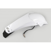 Parafango Posteriore bianco per Yamaha WRF 250 (2003-06) - WRF 450 (2003-06) - PLASTICHE REPLICA - YA03891-046 - Ufo Plast