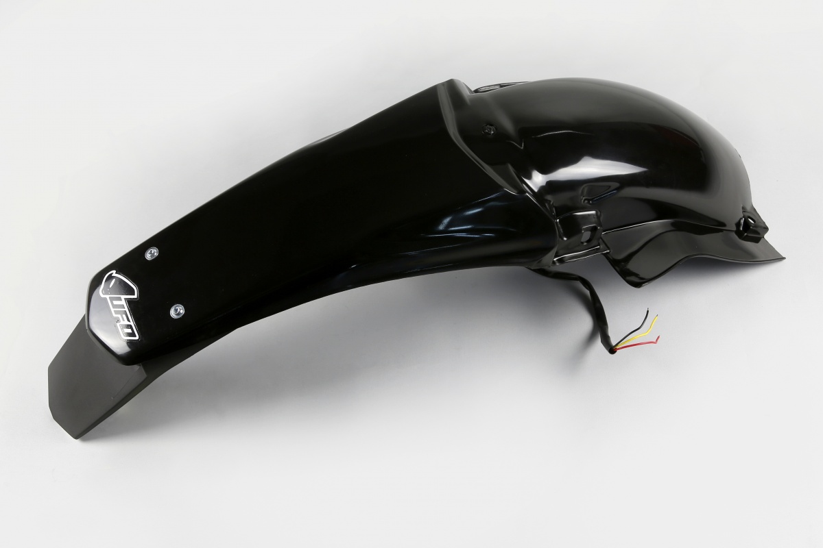 Rear Fender black for Yamaha WRF 250 (2003-06) - WRF 450 (2003-06) - REPLICA PLASTICS - YA03891-001 - Ufo Plast