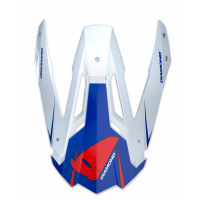 Frontino casco motocross Diamond Blu - Ricambi caschi - HR081 - Ufo Plast