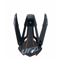 Frontino casco motocross Diamond nero - Ricambi caschi - HR076 - Ufo Plast