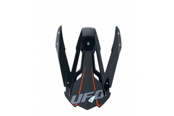 Frontino casco motocross Diamond nero - Ricambi caschi - HR076 - Ufo Plast