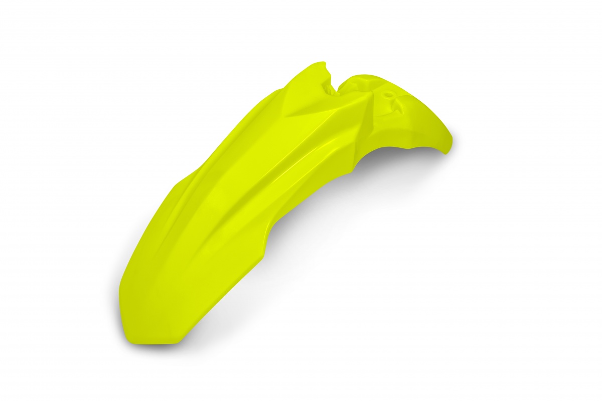 Front Fenders neon yellow for Honda CRF 110F (2019-25) - REPLICA PLASTICS - HO04698-DFLU - Ufo Plast