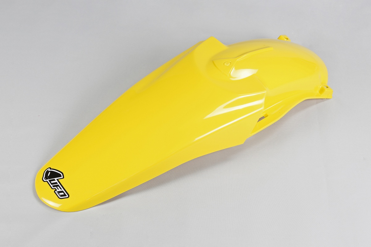 Parafango Posteriore giallo per Suzuki DRZ 400E (2000-25) - PLASTICHE REPLICA - SU03980-101 - Ufo Plast