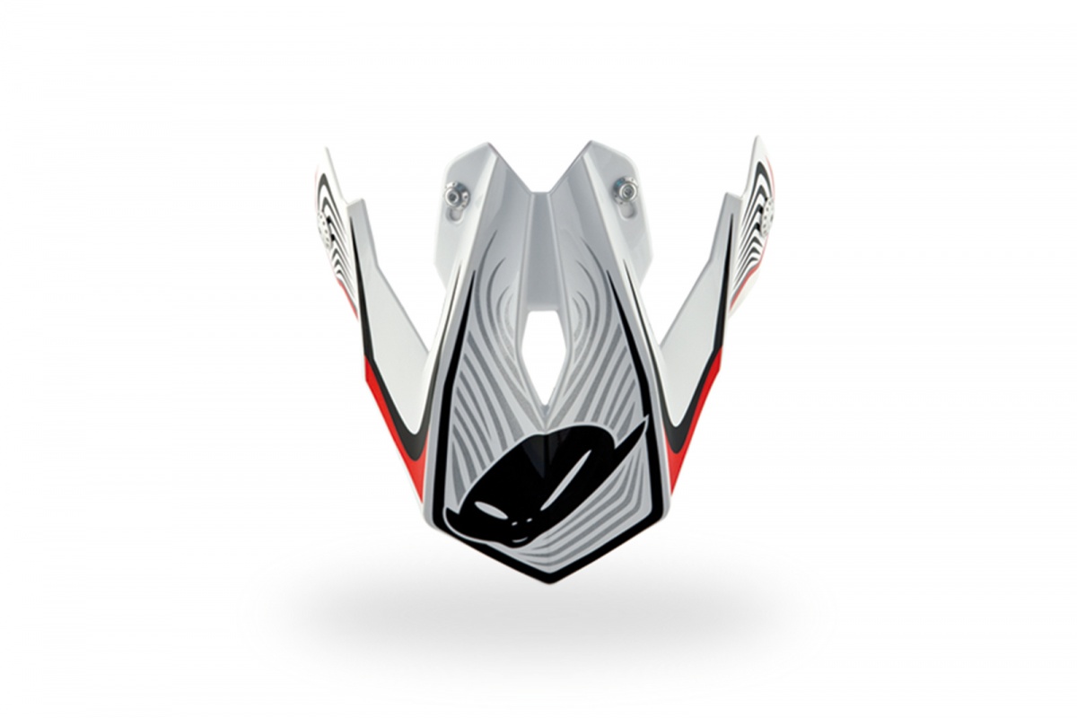 Frontino casco motocross Warrior X-Zone - Ricambi caschi - HR020 - Ufo Plast