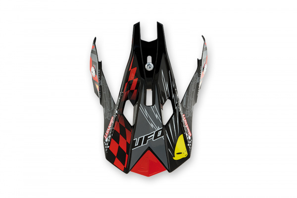 Frontino casco motocross Interceptor Jackpot - Ricambi caschi - HR030-K - Ufo Plast