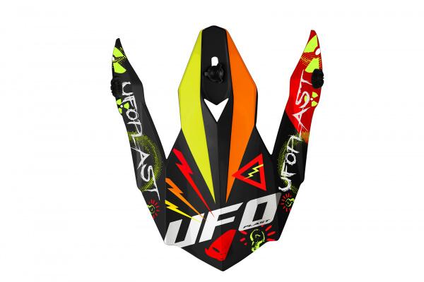 Frontino casco motocross Onyx Electroshock da bambino - Caschi - HR131 - Ufo Plast