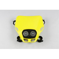 Portafaro motocross Firefly Twins giallo chiaro - Portafari - PF01700-102 - Ufo Plast