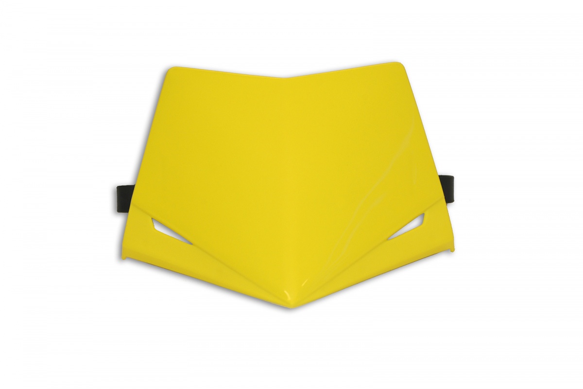 Ricambio plastica portafaro motocross Stealth parte alta giallo - Portafari - PF01713-102 - Ufo Plast