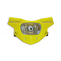 Ricambio plastica portafaro motocross Stealth parte bassa giallo - Portafari - PF01714-102 - Ufo Plast