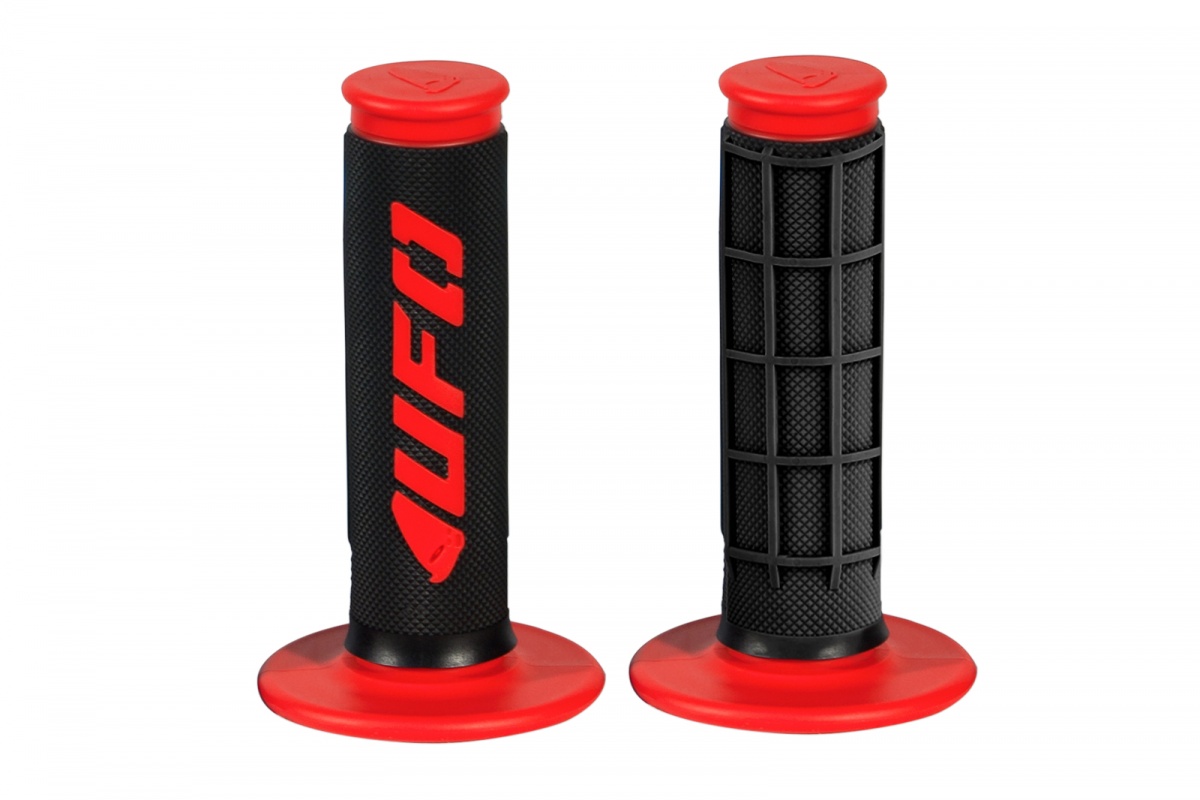 Manopole motocross Challenger rosso - Manopole - MA01823-070 - Ufo Plast