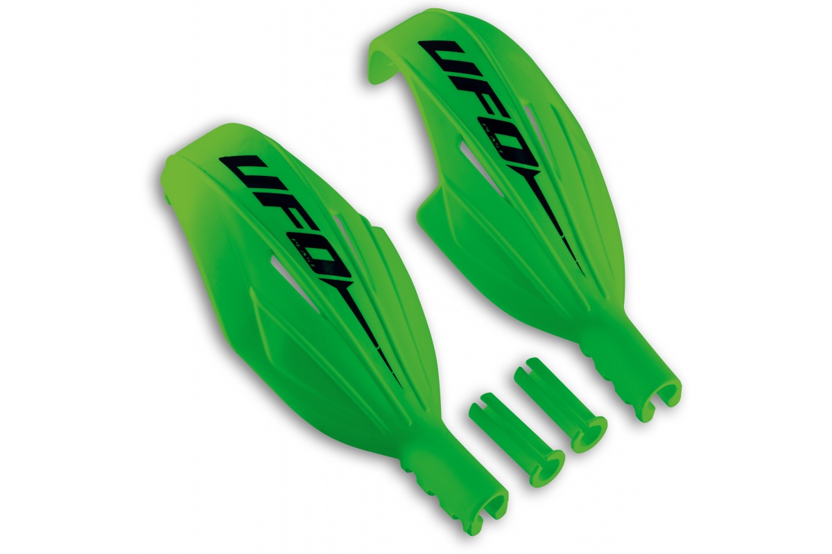 Paramani sci Slalom verde fluo da bambino - Snow - SK09177-A - Ufo Plast