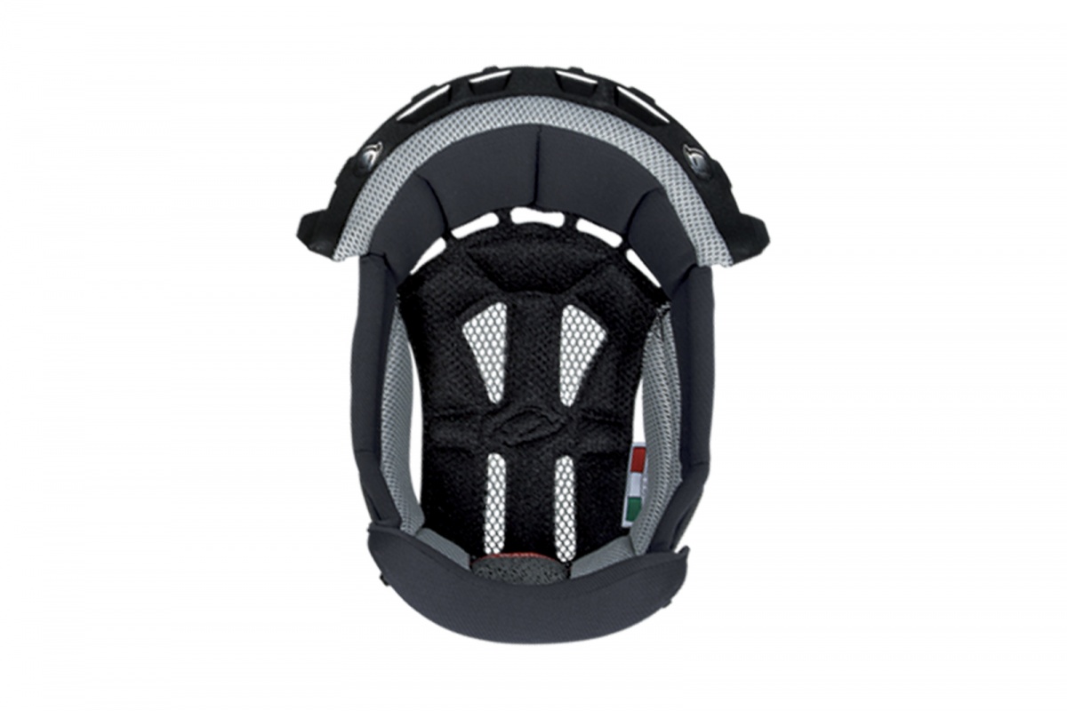 Cuffia casco motocross Interceptor & Warrior nero e bianco - Ricambi caschi - HR010-KE - Ufo Plast