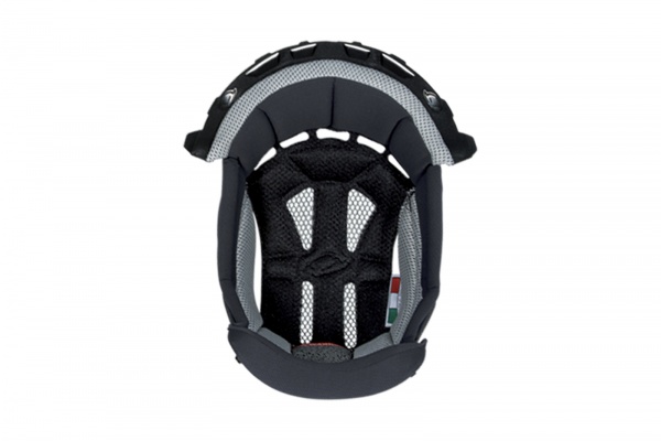 Cuffia casco motocross Interceptor & Warrior nero e bianco - Ricambi caschi - HR010-KE - Ufo Plast