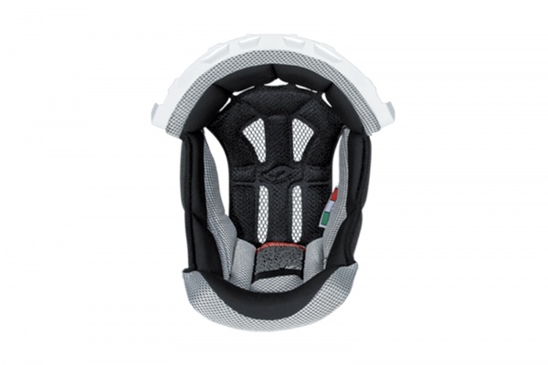 Cuffia casco motocross Interceptor & Warrior bianco - Ricambi caschi - HR010-WE - Ufo Plast