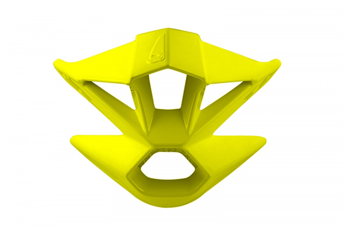 Mouthpiece external for motocross Interceptor & Interceptor II helmet neon yellow - Helmet spare parts - HR035-DFLU - Ufo Plast