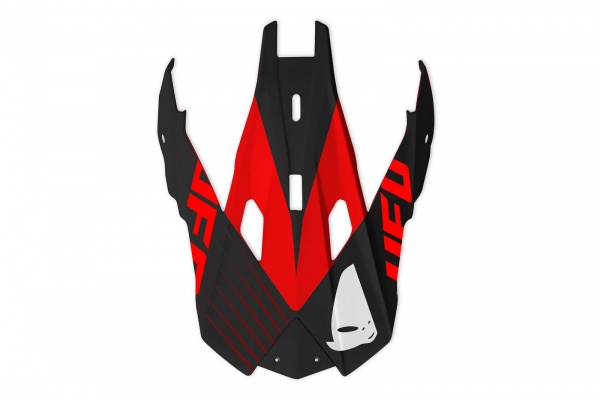 Frontino casco motocross Interceptor Red Devil - Ricambi per caschi - HR043 - Ufo Plast