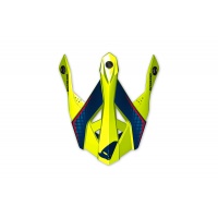 Frontino Intrepid giallo fluo e blu - Ricambi caschi - HR151 - Ufo Plast