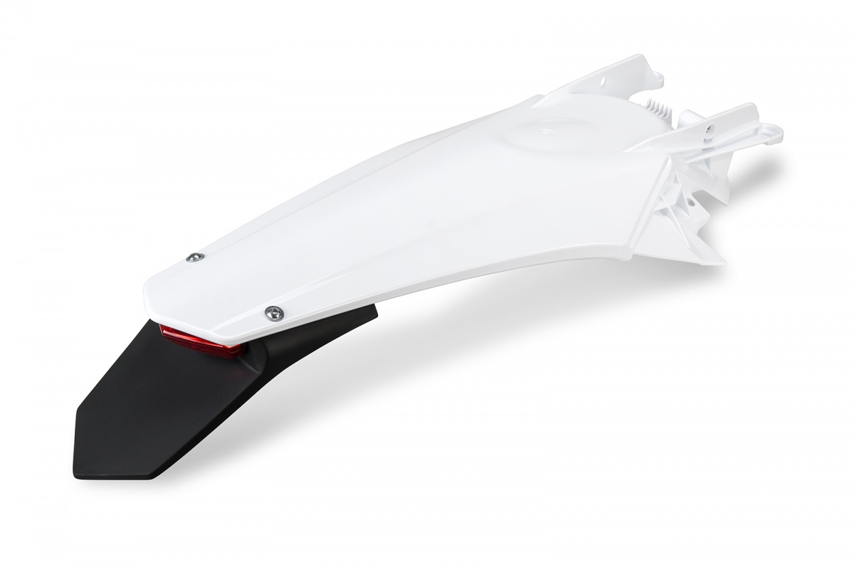 Rear Fender white for Gas Gas EC 250 (2021-23) - EC 300 (2021-23) - EC-F 250 (2021-23) - EC-F 350 (2021-23) - REPLICA PLASTIC...