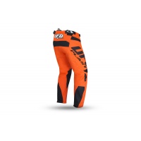 Pantaloni motocross Another Race arancione fluo e nero da bambino - ABBIGLIAMENTO - PI04484-FFLU - Ufo Plast