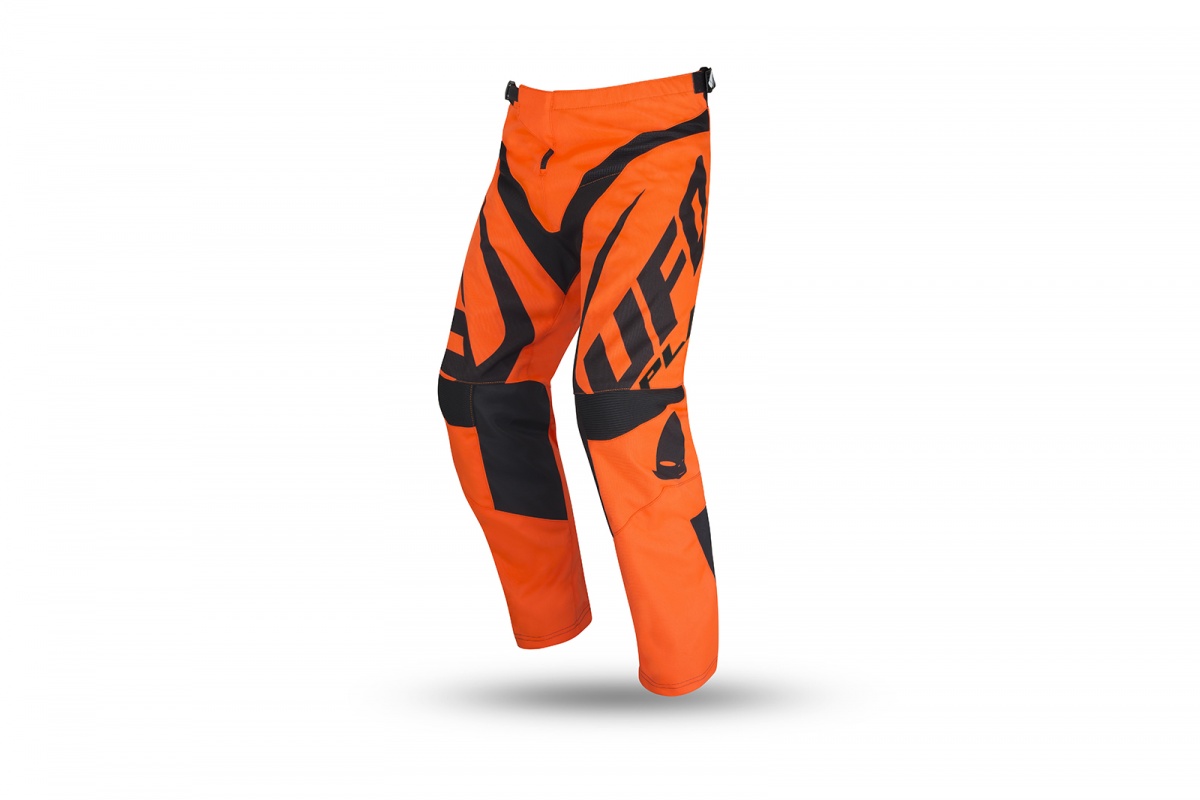 Pantaloni motocross Another Race arancione fluo e nero da bambino - ABBIGLIAMENTO - PI04484-FFLU - Ufo Plast