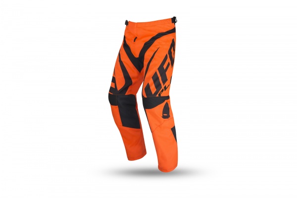 Pantaloni motocross Another Race arancione fluo e nero da bambino - ABBIGLIAMENTO - PI04484-FFLU - Ufo Plast