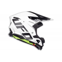 Casco motocross Diamond limited edition bianco e nero - ADULTO - HE051 - Ufo Plast