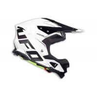 Casco motocross Diamond limited edition bianco e nero - ADULTO - HE051 - Ufo Plast