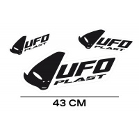 Adesivo logo Ufo plast 43 cm - ACCESSORI GARAGE - AD01921 - Ufo Plast