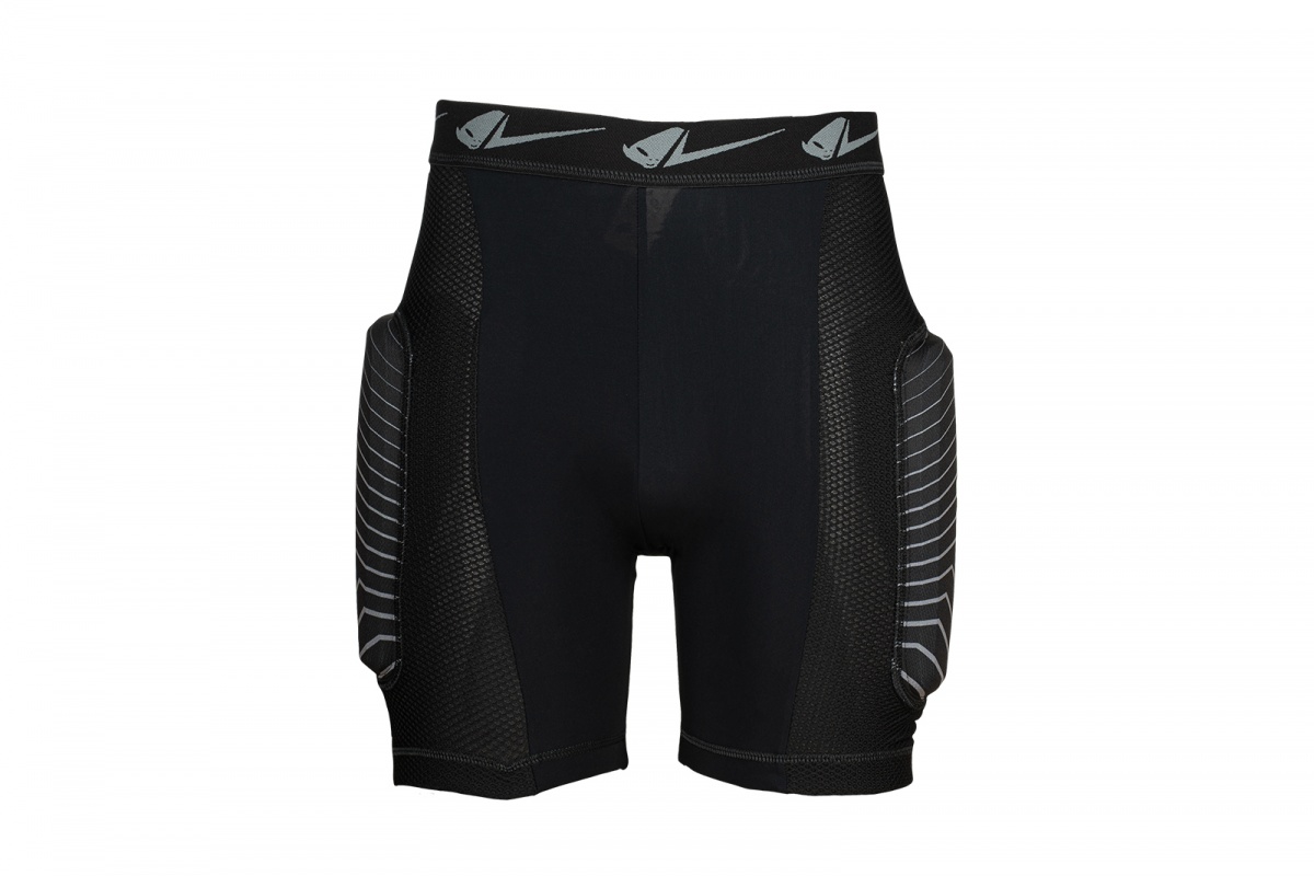 E-bike padded shorts Atrax with lateral and back protection black - Pants - PI02421-K - Ufo Plast