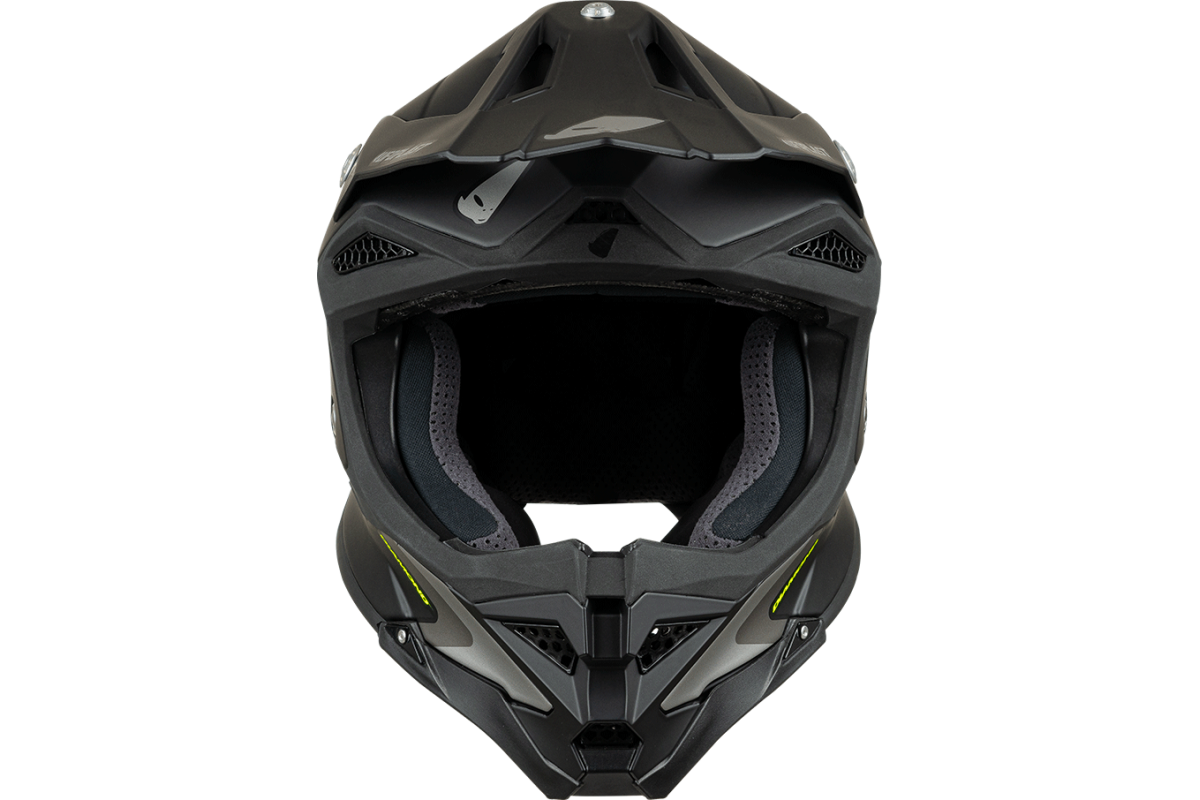 Casco motocross Diamond nero - ADULTO - He053 - Ufo Plast