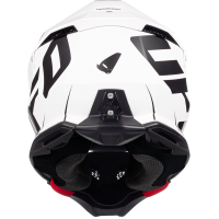 Casco motocross Diamond bianco e nero - ADULTO - He052 - Ufo Plast