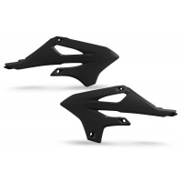 Convogliatori Radiatore nero per Yamaha YZ 85 (2022-25) - PLASTICHE REPLICA - YA04882-001 - Ufo Plast