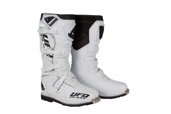 Stivali motocross Obsidian bianco - Stivali - BO009-W - Ufo Plast