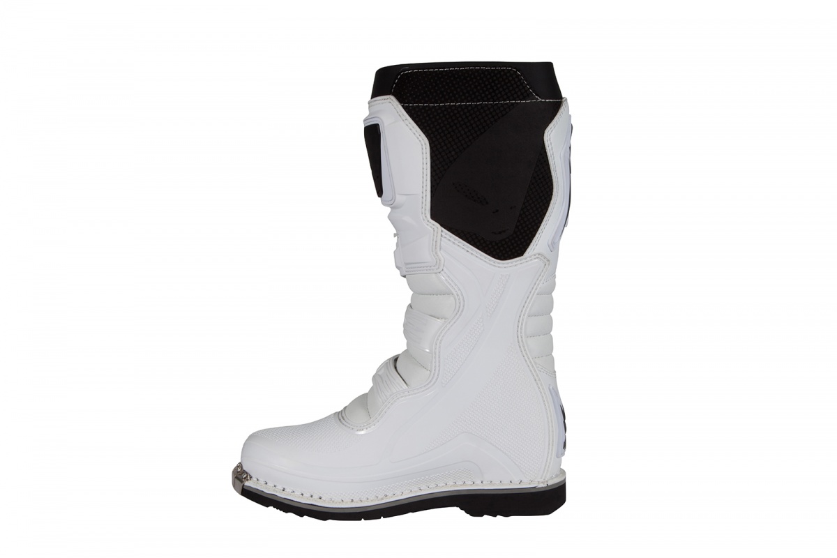 Stivali motocross Obsidian bianco - Stivali - BO009-W - Ufo Plast