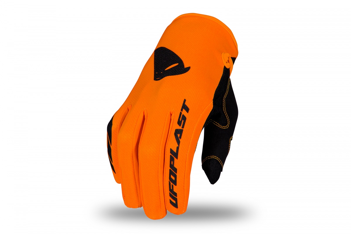 Guanti motocross Skill da bambino arancio fluo - Guanti - GU04533-FFLU - Ufo Plast