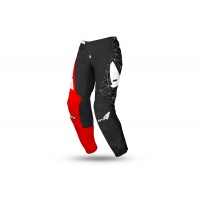 Pantaloni motocross Tecno nero e rosso - Home - PI04524-K - Ufo Plast