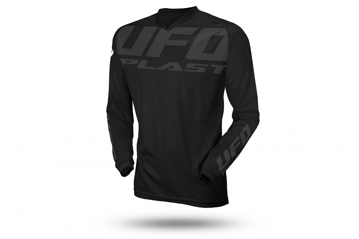 Maglia Maiyun motocross nero - Home - MG04526-K - Ufo Plast