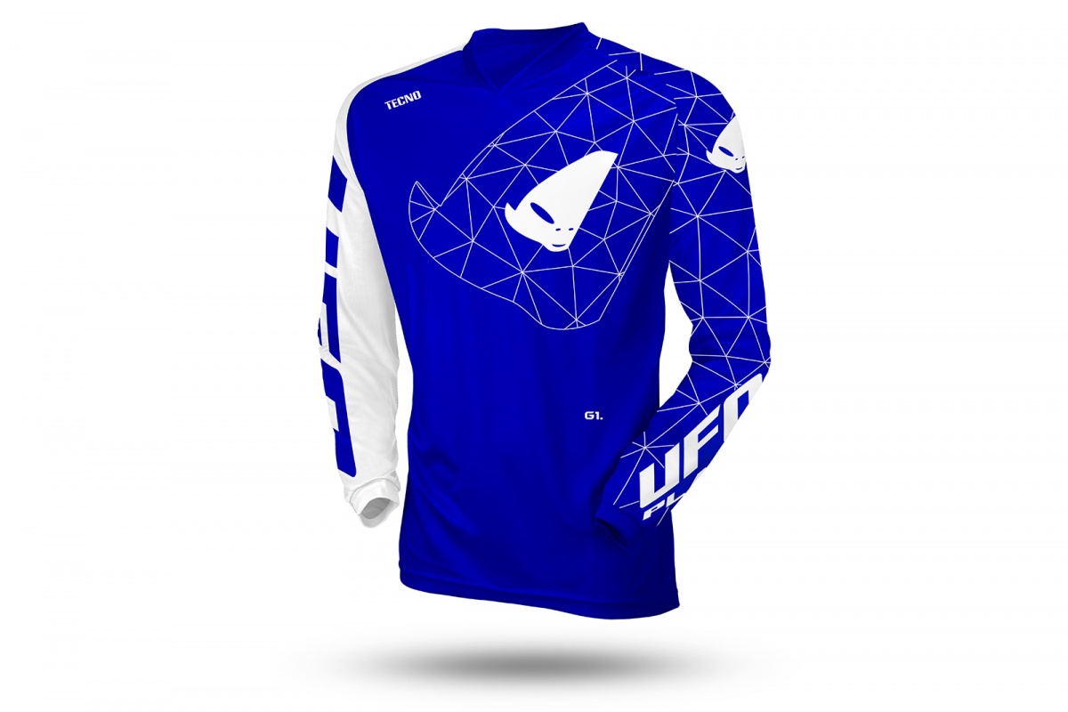 Maglia Tecno motocross blu - Home - MG04522-C - Ufo Plast