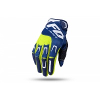 GUANTI MOTOCROSS IRIDIUM BLU E GIALLO FLUO - Guanti - GU04478-NDFL - Ufo Plast