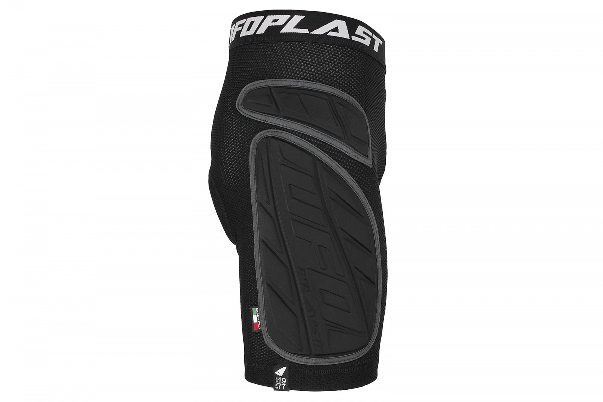 Shorts Mtb Atom Bv6 con supporti laterali e fondello interno - Pantaloncini protettivi - SS05002-K - Ufo Plast