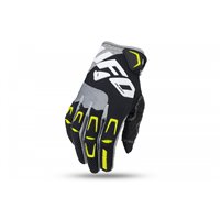 Guanti Motocross Iridium nero e giallo fluo - Guanti - GU04535-KD - Ufo Plast