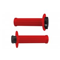 Manopole motocross Lock-on Grips rosso - Manopole - MA01828-B - Ufo Plast