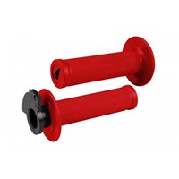 Manopole motocross Lock-on Grips rosso - Manopole - MA01828-B - Ufo Plast