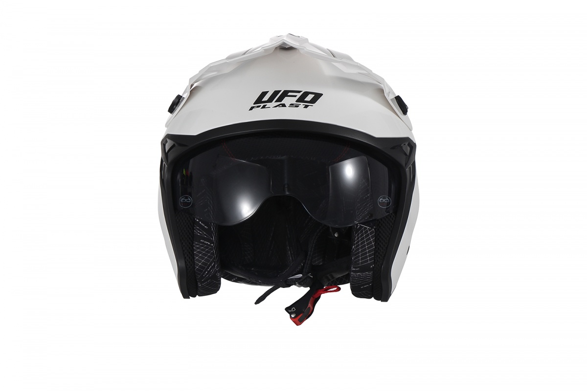 Sheratan cross jet helmet white - Helmets - HE13002-W - Ufo Plast